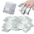 400Pcs Nail Polish Remover Gel Nail Foil Wraps Aluminium Soak Off Foils Cotton by Rvetol