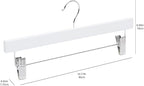 Amazon Basics Durable Wooden Pants and Skirt Hangers - Image 6