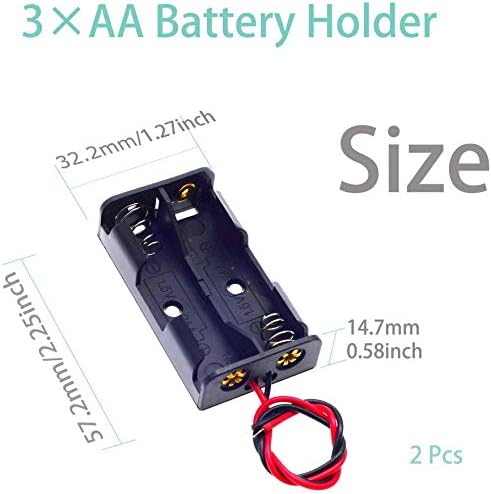 GTIWUNG 8Pcs 1.5V/3V/4.5V/6V AA Battery Holder - Image 4