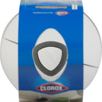 Clorox Toilet Plunger with Hideaway Holder Caddy Heavy-Duty Compact Design with - Image 12