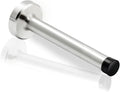 Door Stop, 4 Inch Long Door Stopper Wall Mounted, Stainless Steel, Brushed by Gudui