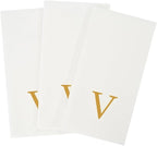 Luxenap 15.8 X 7.9 Inch Linen-Feel Guest Towels, 2000 Lettered Hand Towels - Image 11