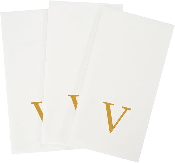 Luxenap 15.8 X 7.9 Inch Linen-Feel Guest Towels, 50 Lettered Hand Towels - Image 11