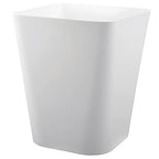 Small Bathroom Trash Can Plastic Garbage Can Square Waste Basket Trash Bins - Image 2