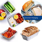 30 Pack 1Lb mini Loaf Pans Heavy Duty Disposable Aluminum Foil Bread Tins - Image 6
