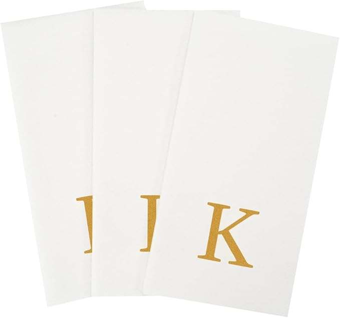 Luxenap 15.8 X 7.9 Inch Linen-Feel Guest Towels, 50 Lettered Hand Towels - Image 11