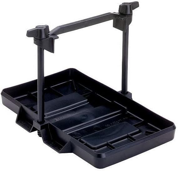 Attwood USCG-Approved Group 27 Series Adjustable Hold-Down Marine Boat Battery - Image 3