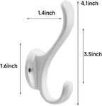 khtumeware Coat Hooks 4Pack Hardware Towel Hooks - Image 2