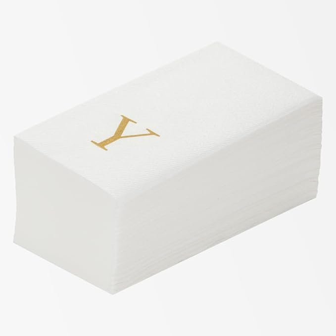 Luxenap 15.8 X 7.9 Inch Linen-Feel Guest Towels, 2000 Lettered Hand Towels by Restaurantware