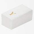 Luxenap 15.8 X 7.9 Inch Linen-Feel Guest Towels, 2000 Lettered Hand Towels by Restaurantware