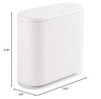 IEEK 12 Liter Rectangular Plastic Trash Can - Image 6