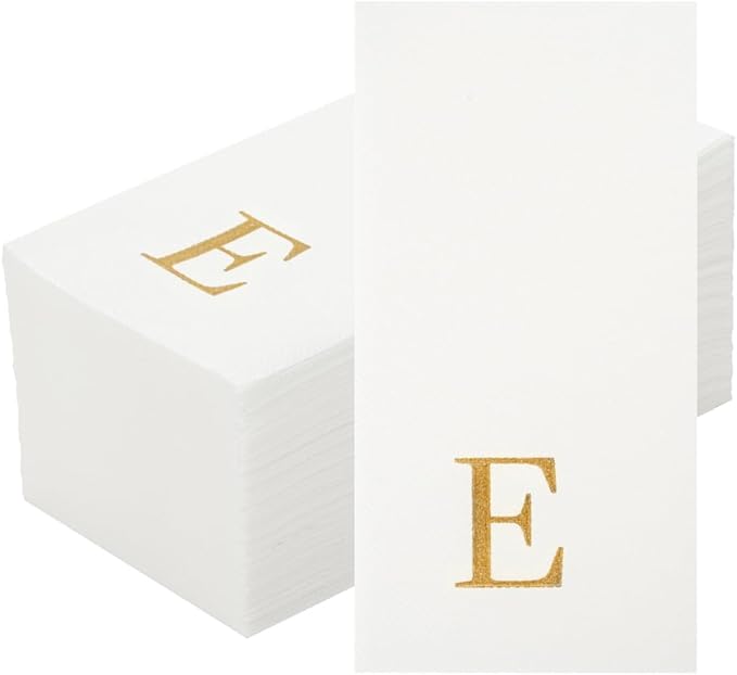 Luxenap 15.8 X 7.9 Inch Linen-Feel Guest Towels, 2000 Lettered Hand Towels - Image 2