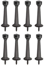 Liberty Premium Doorstop Metal Solid Rigid Door Stop Brushed 3" - Image 4
