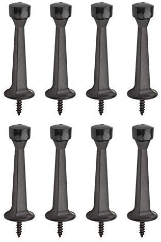 Liberty Premium Doorstop Metal Solid Rigid Door Stop Brushed 3" - Image 4