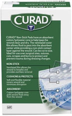 Curad Non-Stick Pads, 2 X 3 Inch - Image 4