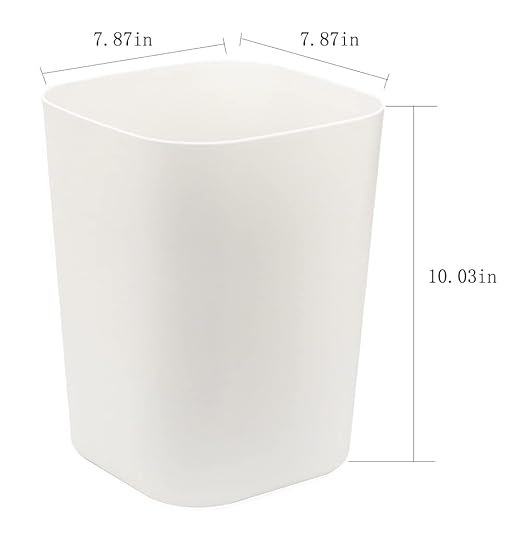 Besli 2 Gallon Small Trash Can Garbage Can Wastebasket - Image 7