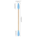 Natural Bamboo Cotton Swabs, Eco-Friendly & Biodegradable – Comfortable and Soft - Image 2