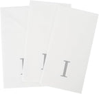 Luxenap 15.8 X 7.9 Inch Linen-Feel Guest Towels, 50 Lettered Hand Towels - Image 11