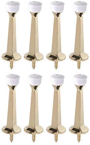 Liberty Premium Door Stoppers Metal Solid Rigid Door Stop Brushed 3" - Image 4