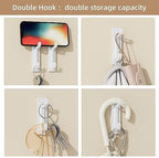 pickpiff Wall Hooks for Coat and Towel: 13LB Adhesive Door Hanger Stick on - Image 5