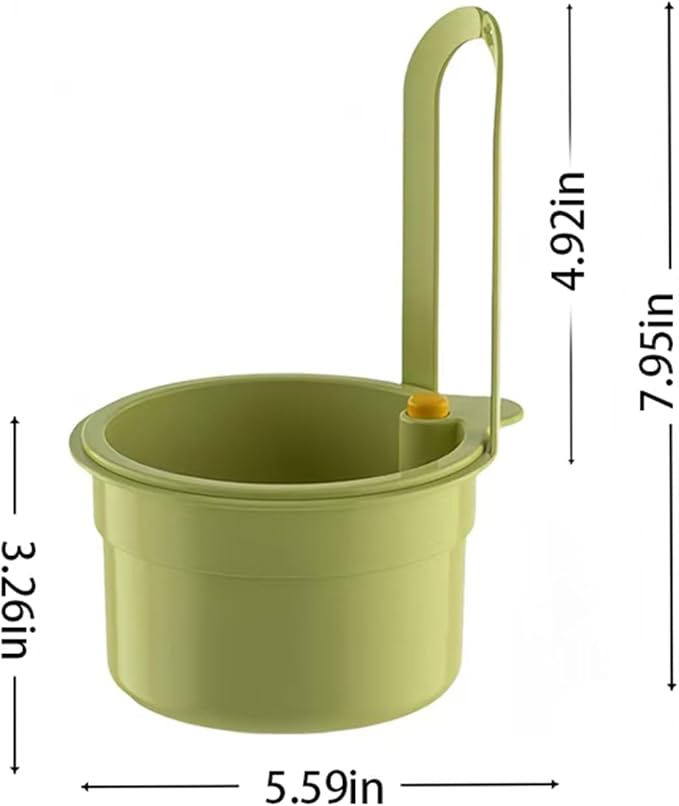 Kitchen Sink Strainer Basket, Hanging Corner Food Scrap Catcher, Sink Basket - Image 8