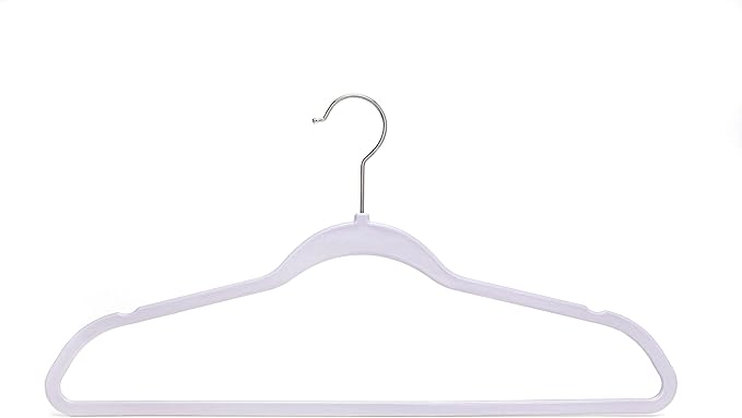Quality Hangers 200 Pack Non-Velvet Plastic Hangers - Image 9