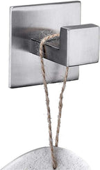 Flybath Coat Hook SUS 304 Stainless Steel Square Towel Robe Hooks Wall Mounted - Image 2