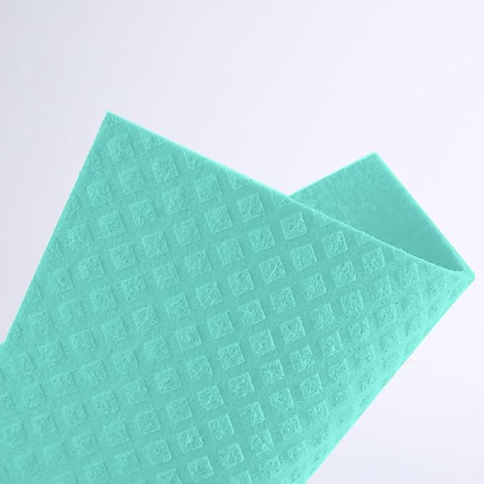 Reusable Cleaning Cellulose Sponge Cloths Absorbent Wipes Clean Kitchen Car - Image 3