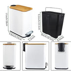 SIDIANBAN Bathroom Trash Can - Image 3