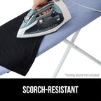 GORILLA GRIP The Original Ironing Board Cover and Pad, Silicone Coating - Image 3