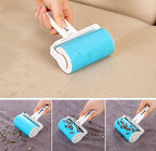 Reusable Sticky Picker Set Cleaner Lint Roller Pet Hair Remover Brush - Image 2