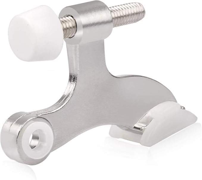 HOMOTEK 48 Pack Hinge Pin Satin Nickel Door Stopper, Adjustable Deluxe Heavy by HOMOTEK
