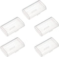 Heyiarbeit 2 x AA Battery Storage Case Holder Organizer Box Transparent 5Pcs by Heyiarbeit