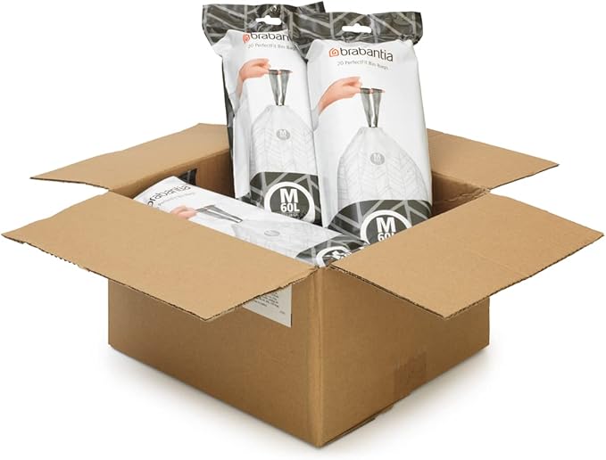 Brabantia PerfectFit Trash Bags Thick Plastic Trash Can Liners - Image 8