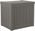 Suncast SS500ST 22 Gallon Small Resin Outdoor Patio Storage Deck Box (6 Pack) - Image 2