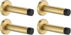 JQK Door Stopper Gold, 304 Stainless Steel Thicken 1mm Sound Dampening Door by Homeimprovement