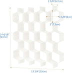 Poeland Drawer Divider Organizer Adjustable DIY Grid Honeycomb Drawer Divider - Image 6