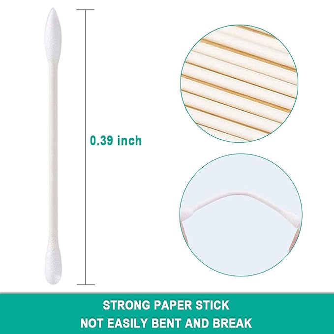 400 Pack Cotton Swab Individually Wrapped, Individually Wrapped Double Tipped - Image 4