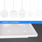 Acrylic Electric Toothbrush Holder Wall Mounted, Electric Toothbrush Cord - Image 4
