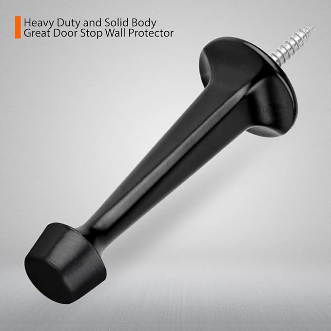 10 Pack Solid Rigid Door Stops - Image 2