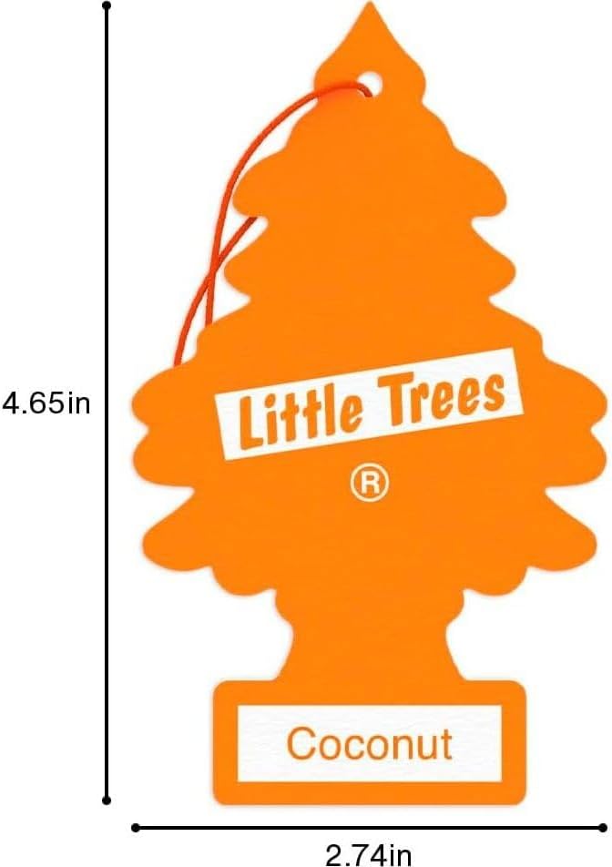 LITTLE TREES Car Air Freshener | Hanging Paper Tree - Image 8