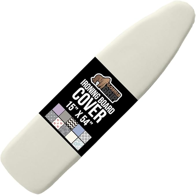 GORILLA GRIP The Original Ironing Board Cover and Pad, Silicone Coating by GorillaGrip
