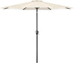 Simple Deluxe 9' Patio Umbrella Outdoor Table Market Yard Umbrella with Push Button Tilt/Crank - Image 7