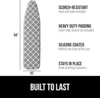 GORILLA GRIP The Original Ironing Board Cover and Pad, Silicone Coating - Image 2