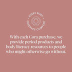 Cora 100% Organic Cotton Topsheet Period Liners - Image 9