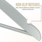 Utopia Home Premium Wooden Hangers 20 Pack - Image 2
