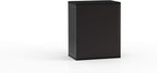 Suncast Heavy-Duty Resin Outdoor Storage Cabinet, 30" W x 20.25" D x 36" H Dark Grey Base Garage Storage Cabinet with Lockable Doors and Metal Reinforced Shelves, Made in The USA - Image 14