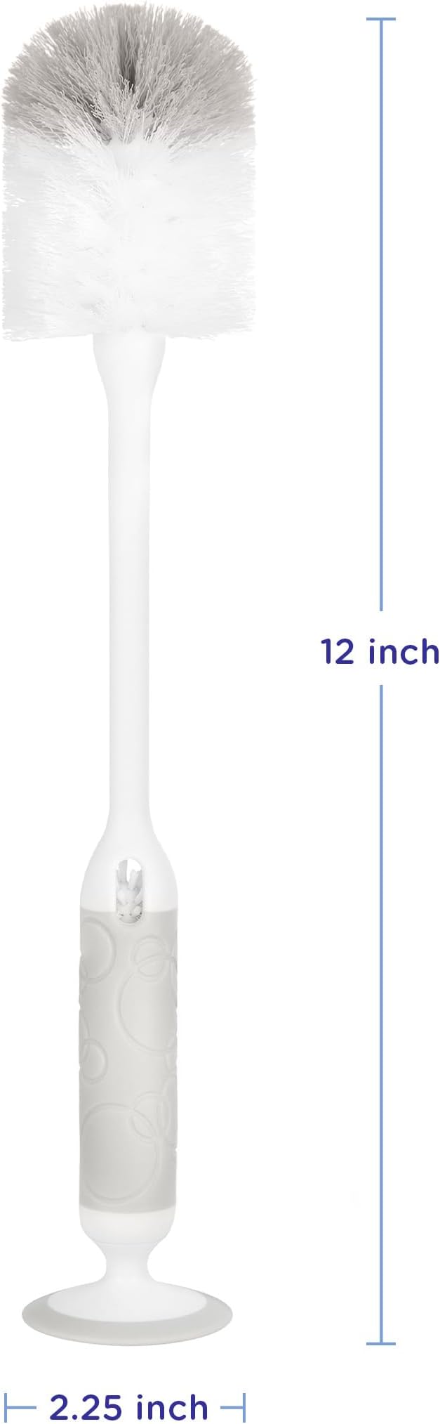 Ubbi Deluxe Baby Bottle Brush Set, Bottle Brush and Nipple Brush - Image 2