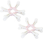 1 Set Pink Cat Paw Plastic Clothes Pegs 55x34mm Food Packaging/Towel Fixing - Image 3