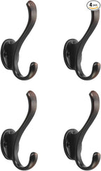 khtumeware Coat Hooks 4Pack Hardware Towel Hooks by khtumeware